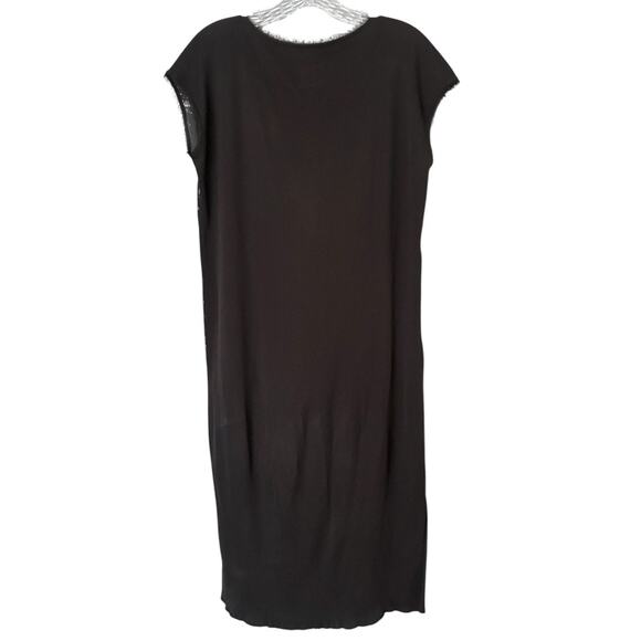 Go by Go Silk Make A Statement Sheath Dress Women’s Small Black Vortex Print - Picture 3 of 7